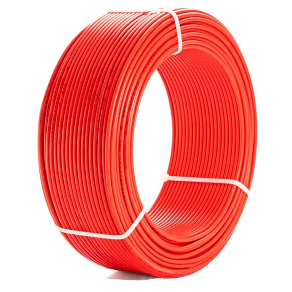 Aurinkovoimakaapeli, 10/12 AWG -johtimien paksuus, kestävä PVC-eristys,12 AWG-4mm2, Punainen, 30m