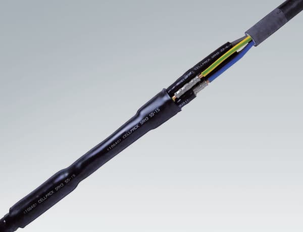 SMH5-PL-2 (35-70) krympekrympbar gennemgående samling 0,6/1 kV til 5-lederkabler med polymerisolering, uden stik