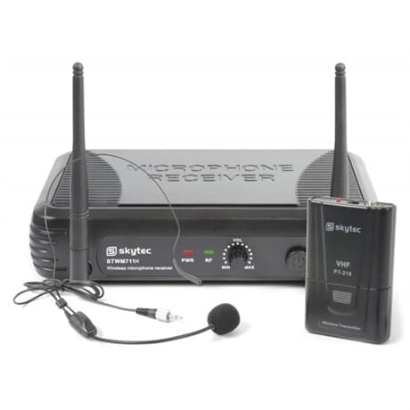Vonyx STWM711H Trådlöst mikrofonsystem VHF 1kanal Headset