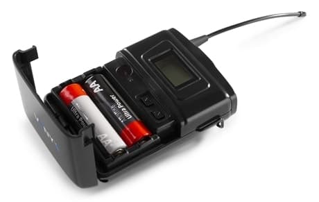 Vonyx WM62B Trådlöst mikrofonset UHF 16Ch 2 Ficksändare