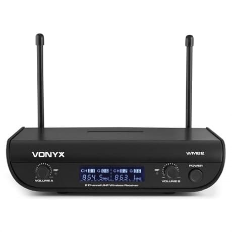 Vonyx WM82 Micro UHF digital 2ch HH