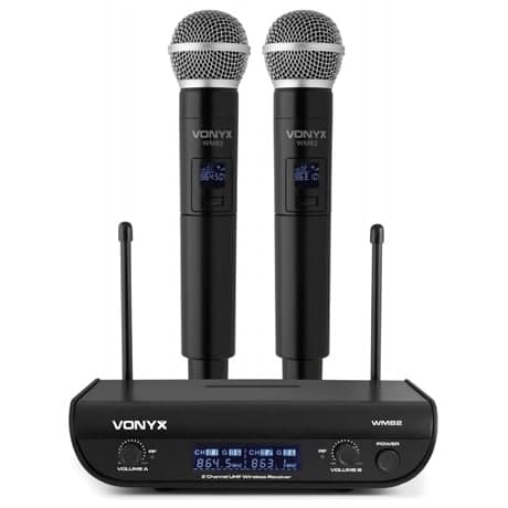 Vonyx WM82 Micro UHF digital 2ch HH