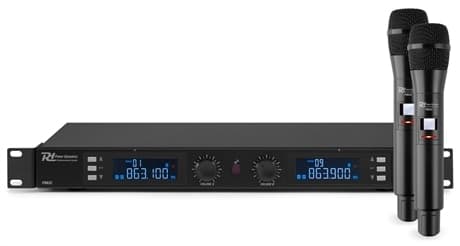 Power Dynamics PD632H 2x 20-kanaler Digital UHF HH