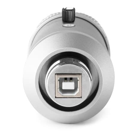 Vonyx CM320S USB Studiomikrofon med bordsställ - Titanium