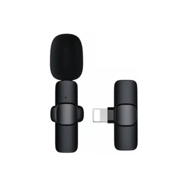 Trådlös Mikrofon / Mygga för iPhone - Svart