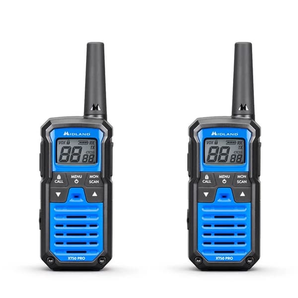 Midland Walkie Talkie XT70 Pro Duo - Svart/Mörkgrå