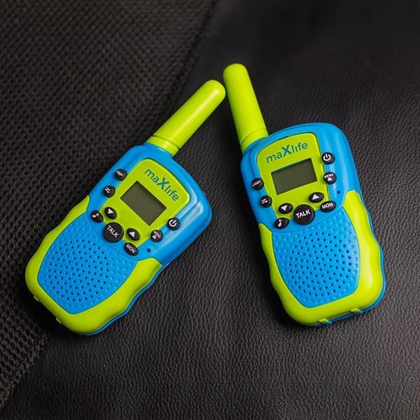 Maxlife Walkie-Talkie Set MXWT-200 - Grön/Blå