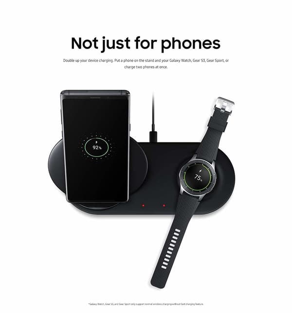 Qi laddningsplatta Wireless Charging Pad