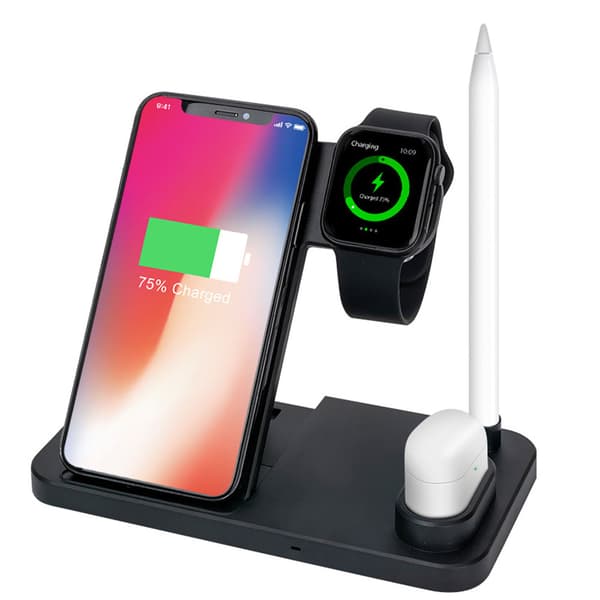 4in1 Trådlösladdnings Mobil,Apple Watch, Apple Pen, Airpods