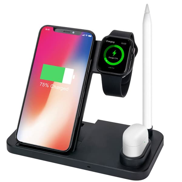 4in1 Trådlösladdnings Mobil,Apple Watch, Apple Pen, Airpods