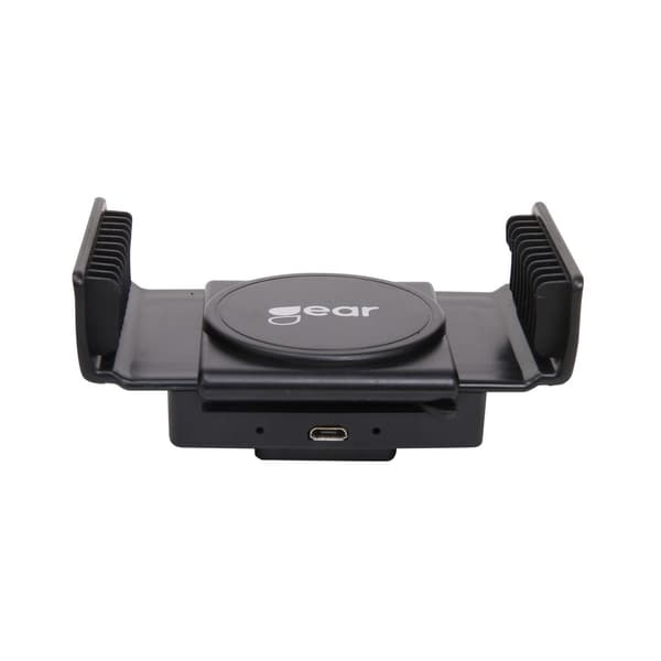 GEAR QI Mobilholder Kort Arm 10W lader Monteres i vindu eller på instrumentpanel