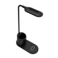 Miniatyrbillede 2 af 2: Rebeltec LED-lampa med 10W QI trådlös induktionsladdare - iPhone / Android
