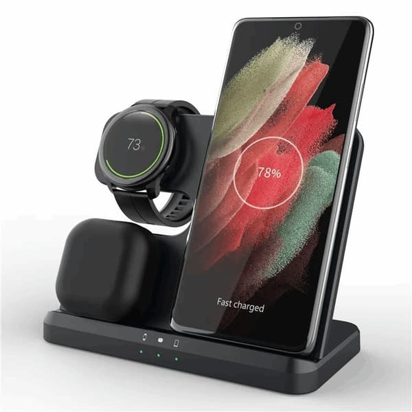 3-in-1 Trådlös Laddare Samsung Galaxy - Buds - Watch