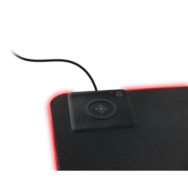 Deltaco Gaming DMP320 Gaming Hiiretmatto RGB ja Langaton laturi