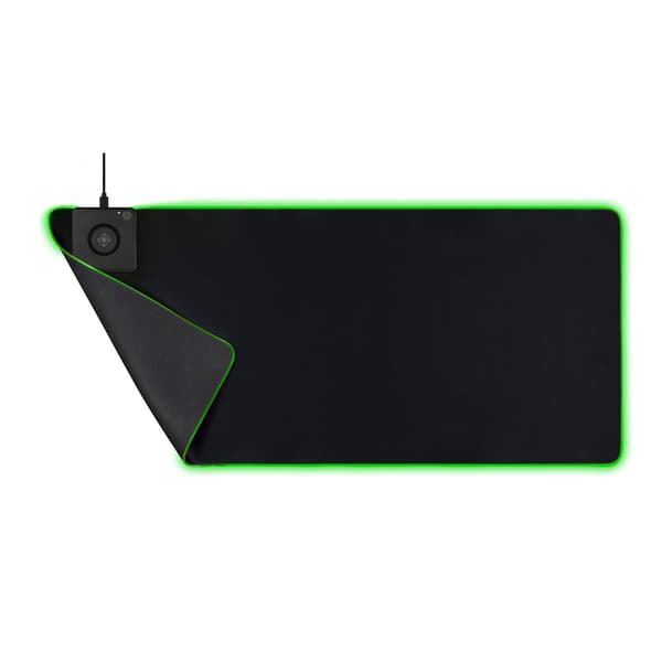 Deltaco Gaming DMP320 Gaming Hiiretmatto RGB ja Langaton laturi