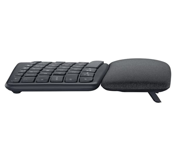 Logitech ERGO K860 - Tastatur - trådløst - 2,4 GHz, Bluetooth 5.0 - QWERTY - GB - Grafit