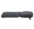 Miniatyrbillede 4 af 5: Logitech ERGO K860 - Tastatur - trådløst - 2,4 GHz, Bluetooth 5.0 - QWERTY - GB - Grafit