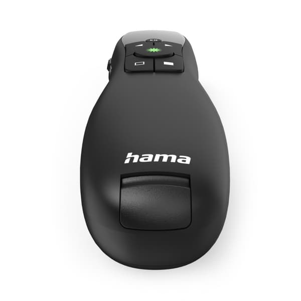 Hama Wireless Laser Presenter Greenlight Pointer, 4i1, laserfarve grøn (00139918)