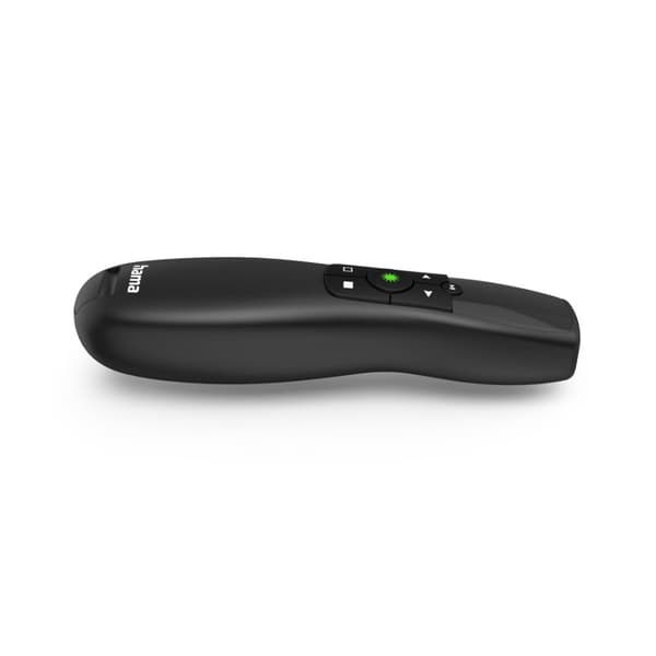 Hama Wireless Laser Presenter Greenlight Pointer, 4i1, laserfarve grøn (00139918)