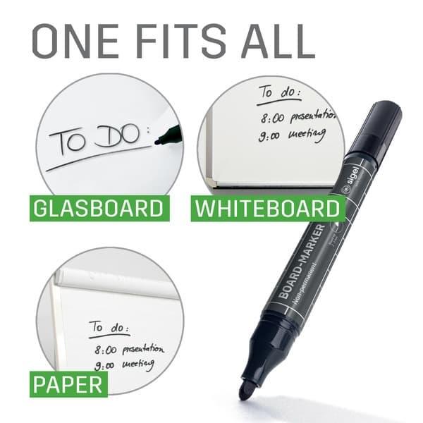 Sigel SI-BA012 Whiteboard marker Svart