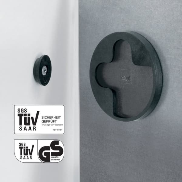Sigel SI-GL119 Glasmagnettavle Artverum 48x48 cm Lavendel