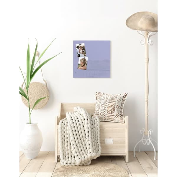 Sigel SI-GL119 Glasmagnettavle Artverum 48x48 cm Lavendel