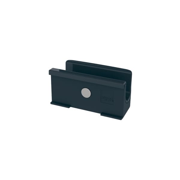 Sigel SI-GL800 Pennhållare för glasbrädor från 3 till 5 mm antracit 75x37x35 mm Fäst