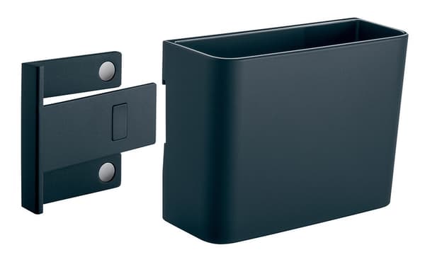 Sigel SI-GL802 Pennebakke M til glasplader fra 3 til 5 mm antracit 120x94x51 mm Fastgør