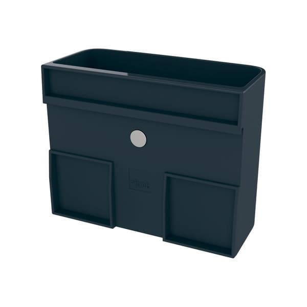 Sigel SI-GL802 Pennebakke M til glasplader fra 3 til 5 mm antracit 120x94x51 mm Fastgør