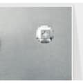 Miniatyrbild 3 av 3: Sigel SI-B1108 Glasmagnetskiva Be!Board 45x45 cm + 2 magneter och monteringsmaterial Gul