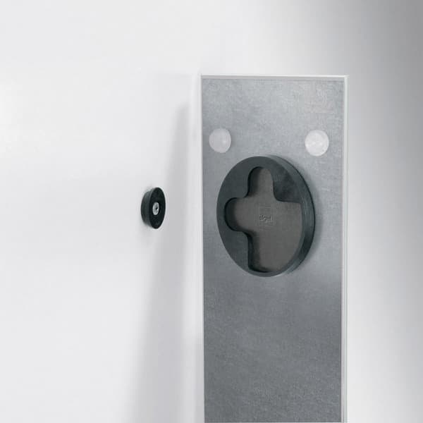 Sigel SI-GL141 Glasmagnetkort Artverum 1000x650x15mm Vit