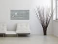 Miniatyrbild 8 av 8: Sigel SI-GL148 Glasmagnetkort Artverum 910x460x15mm Betongdesign