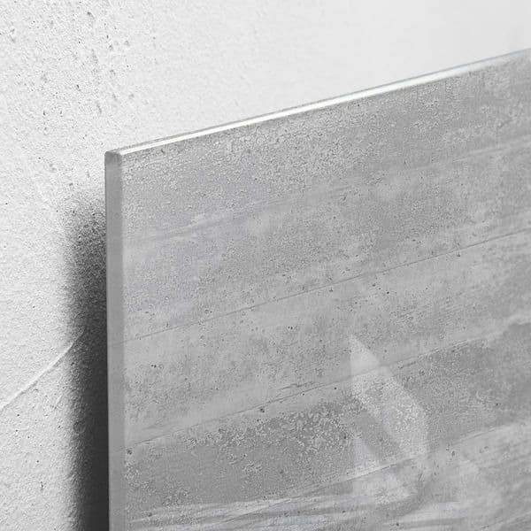 Sigel SI-GL148 Glasmagnetkort Artverum 910x460x15mm Betongdesign