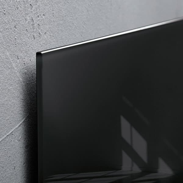 Sigel SI-GL400 Glasmagnetkort Artverum LED 480x480x15 Svart