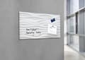 Miniatyrbild 2 av 7: Sigel SI-GL260 Glasmagnetskiva Artverum 910x460x15mm White Wave