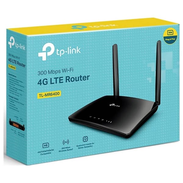 TP-LINK TL-MR6400 WiFi Router 2.4 GHz 300 MBit/s