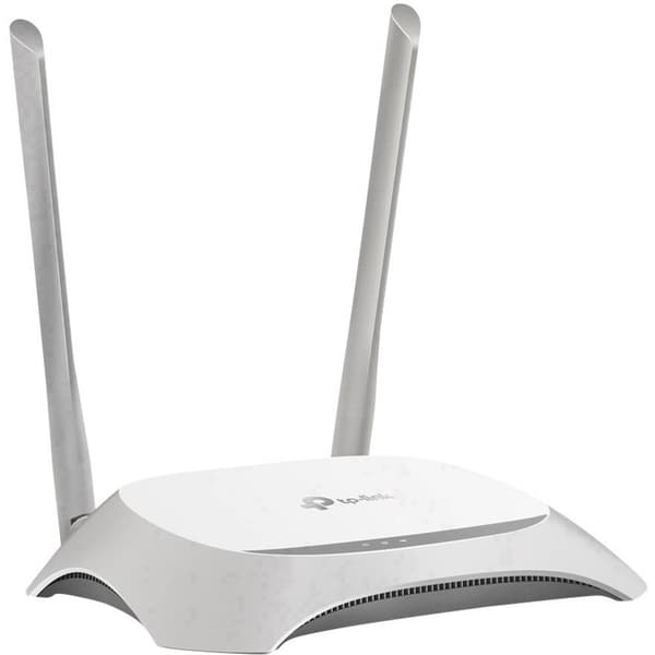 TP-LINK TL-WR840N WiFi Router 2.4 GHz 300 MBit/s Grå, Vit