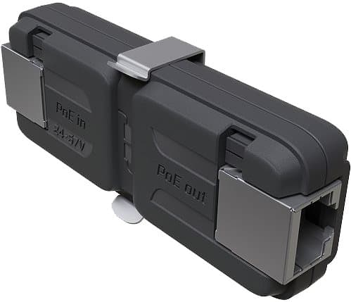 GPeR Gigabit Passive Ethernet Repeater, 100-150m, Cat6, Pass