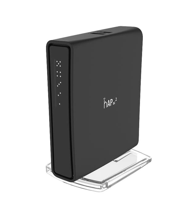 hAP AC2 Dual-Band Router, PoE in, Gigabit, 802.11ac, black