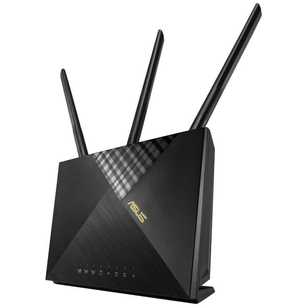 Asus 4G-AX56 AX1800 Cat. 6 Router Inbyggt modem: UMTS, LTE 2.4 GHz, 5 GHz 1201 MBit/s