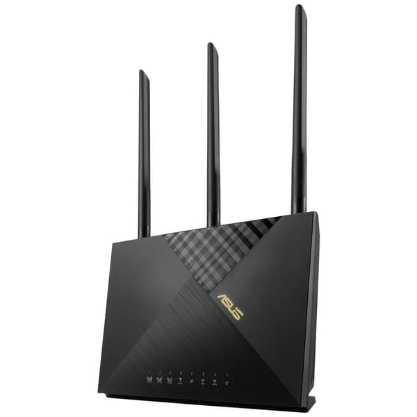 Asus 4G-AX56 AX1800 Cat. 6 Router Inbyggt modem: UMTS, LTE 2.4 GHz, 5 GHz 1201 MBit/s