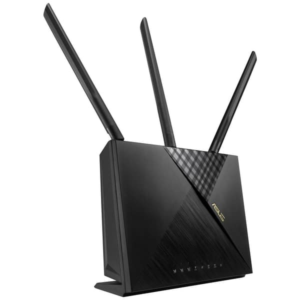 Asus 4G-AX56 AX1800 Cat. 6 Router Inbyggt modem: UMTS, LTE 2.4 GHz, 5 GHz 1201 MBit/s