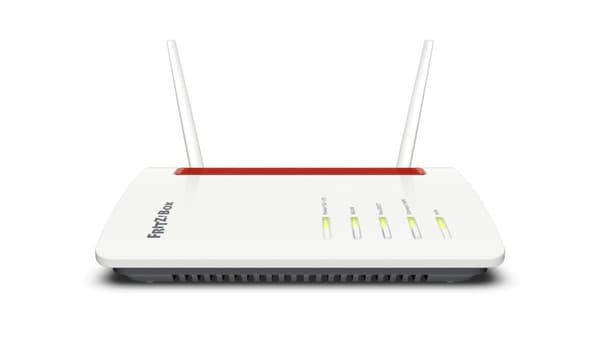 AVM FRITZ!Box 6850 5G - Trådlös router - WWAN - 4-portsswitch - GigE - 802.11a/b/g/n/ac - dubbelband - 3G, 4G, 5G - VoIP-telefonadapter (20002914)