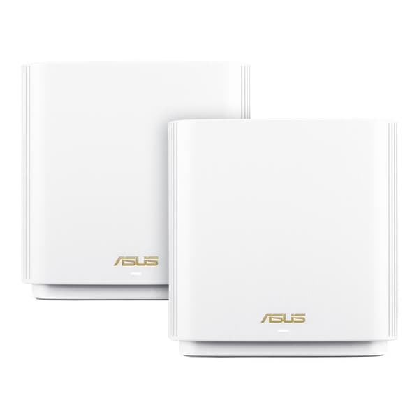 ASUS ZenWiFi XT8 - Mesh WiFi - AiMesh - Wifi 6 - Hvid - 2-pak
