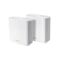 Miniatyrbillede 1 af 4: ASUS ZenWiFi XT8 - Mesh WiFi - AiMesh - Wifi 6 - Hvid - 2-pak