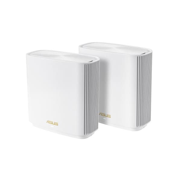 ASUS ZenWiFi XT8 - Mesh WiFi - AiMesh - Wifi 6 - Vit - 2-pack Vit