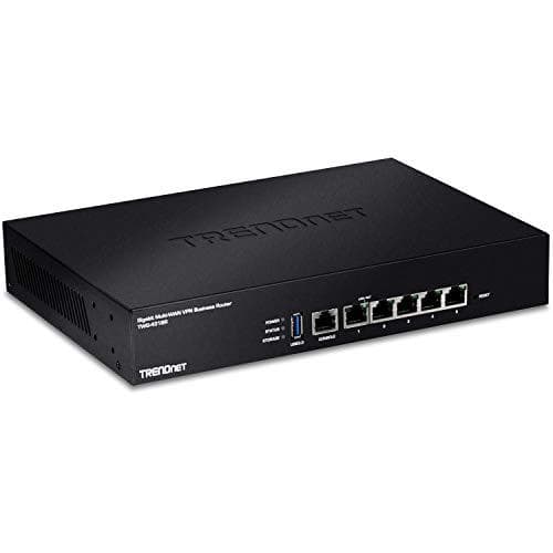 TRENDnet TWG-431BR - Reititin - GigE - WAN-portit: 3 - telineeseen asennettava (TWG-431BR)