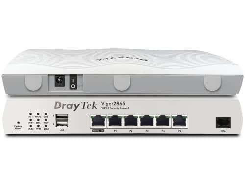 DrayTek Vigor 2865 Supervectoring Modem Security Firewall VPN Router Annex-B