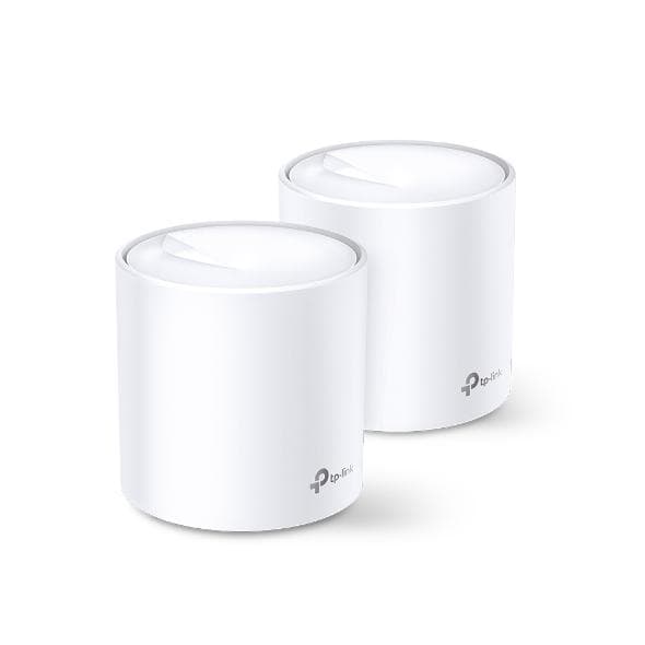 TP-Link Deco X20 - Mesh Wifi - Velegnet til WIFI 6 - 1750 Mbps / 2-pack Hvid