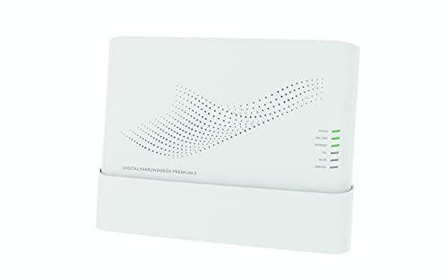 Deutsche Telekom Digitaliseringsboks Premium 2 - trådløs router - DSL-modem - 4-ports switch - GigE - 802.11a/b/g/n/ac/ax - dual band - VoIP telefonad